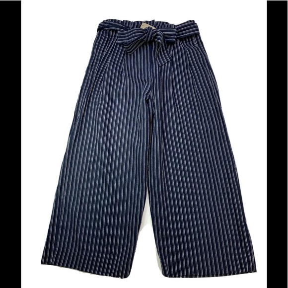 J. Crew Size 12 Linen Blend Paper-Bag Pants NWT - Picture 3 of 10